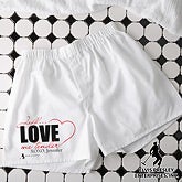 Personalized Boxer Shorts - Love Me Tender - 11949