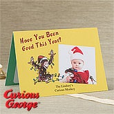 Personalized Christmas Cards - Curious George - 11974
