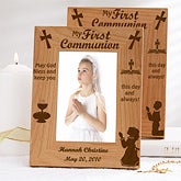 share your joy and pride with a custom communion gift!