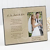 Personalized Wedding Picture Frame - To My Parents - 12018 Personalized Wedding Picture Frame - To My Parents - 12018