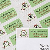Family Return Address Label - Life Together Monogram - 12035