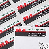 Personalized Holiday Address Labels - Christmas Ornaments - 12062