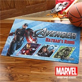 The Avengers Personalized Doormat - Captain America, Iron Man, Thor, Hulk - 12088