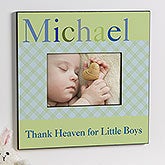 Personalized Baby Boy Picture Frames - Just for Them - 12105