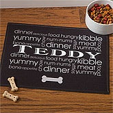 Personalized Meal Mat for Dogs - Doggie Delights - 12127