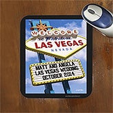 Personalized Mouse Pads - Welcome To Las Vegas - 12216