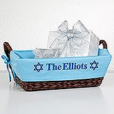 Personalized Hanukkah Gift Basket - 12251