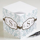 Personalized Ladies Note Pad Cubes - Trendy Signature - 12268