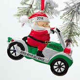Personalized Christmas Ornaments - Motorcycle Santa - 12269 Personalized Christmas Ornaments - Motorcycle Santa - 12269