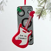 Personalized Guitar Christmas Ornaments - Rock On - 12282