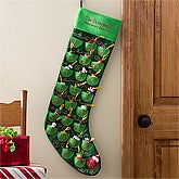 Oversized Personalized Christmas Stocking - Christmas Countdown - 12336