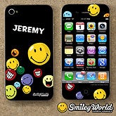 Personalized iPhone Skins - Smiley Face - 12354