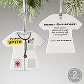 Personalized Christmas Ornaments - Medical Doctor - 12377 Personalized Christmas Ornaments - Medical Doctor - 12377
