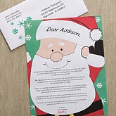 Personalized Letter From Santa - Santa's Watching - 12410