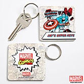 Personalized Marvel Comics Superhero Key Rings - 12495