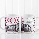 Personalized Photo Coffee Mugs - Hugs & Kisses - 12531