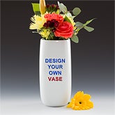 Design Your Own Personalized Flower Vase - 12533