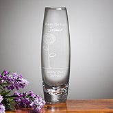 Personalized Bud Vases - Birthday Blooms - 12585