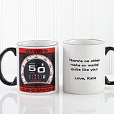 Personalized Birthday Mugs - Old-o-meter - 12625