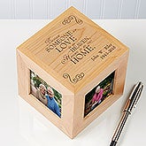 Personalized Memorial Photo Cube - Someone We Love - 12640