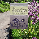 Personalized Garden Flags - Memorial Garden - 12643