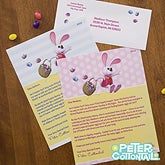 Personalized Easter Letter from Peter Cottontail - 12720