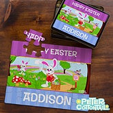 Personalized Easter Puzzles - Peter Cottontail - 12723