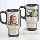 Personalized Photo Travel Mugs - Picture Perfect - 12733 Personalized Photo Travel Mugs - Picture Perfect - 12733