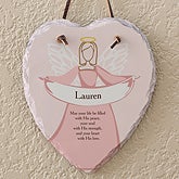 Personalized Religious Wall Plaques - Angel Blessings - 12774