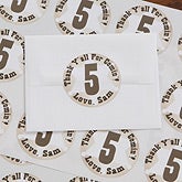 Personalized Cowboy Birthday Stickers - 12820