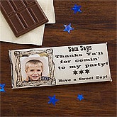 Personalized Candy Bar Wrappers - Wanted Cowboy - 12821