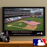 Personalized Los Angeles Angels MLB Baseball Stadium Canvas Print - 12829
