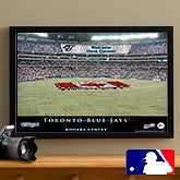 Personalized Toronto Blue Jays MLB Baseball Stadium Canvas Print - 12831