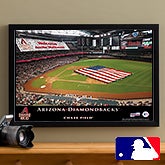 Personalized Arizona Diamondbacks MLB Baseball Stadium Canvas Print - 12839