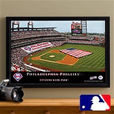 Personalized Philadelphia Phillies MLB Baseball Stadium Canvas Print - 12849