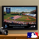 Personalized Kansas City Royals MLB Baseball Stadium Canvas Print - 12856