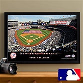 Personalized New York Yankees MLB Baseball Stadium Canvas Print - 12860