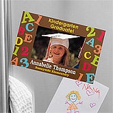 Personalized Refrigerator Magnet Frame - Graduation Memories - 12941