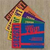 Personalized Graduation Thank You Notes - Glad To Be A Grad - 12962