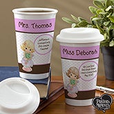 Personalized Teacher Travel Tumblers - Precious Moments - 12967