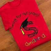 Personalized Kids Graduation T-Shirts - Aiming For The Stars - 12988