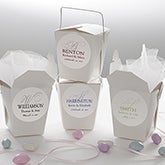 Personalized Wedding Favor Stickers - Monogram - 13034