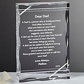 Personalized Poem Keepsake Gifts for Dad - 13060