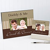 Personalized Father & Son Picture Frames - Daddy & Me - 13090