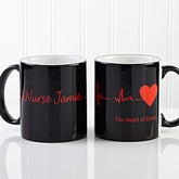 Personalized Doctor Coffee Mugs - Heart of Caring - 13099