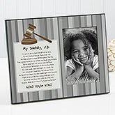 Personalized Picture Frames - Daddy Lawyer - 13105