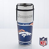 Personalized Denver Broncos NFL Football Travel Mugs - 13123