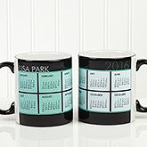 Personalized Calendar Coffee Mug - It's A Date - 13164