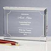 Personalized Achievement Award - Reflections Of Excellence - 13193