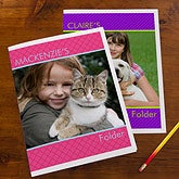 Photo Personalized School Folders - 13247